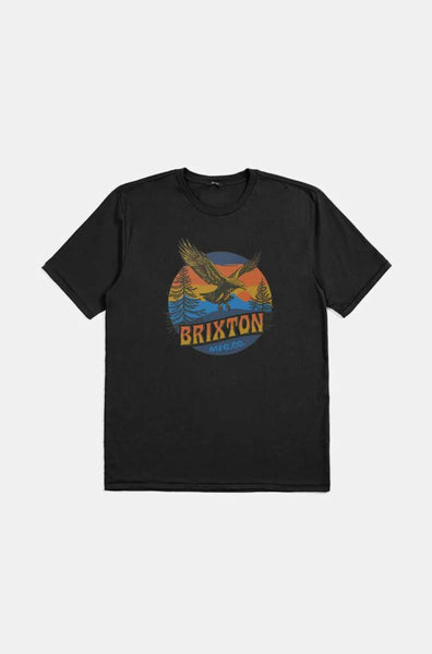 Brixton Ridgewood S/S Tailored T-Shirt Men Black
