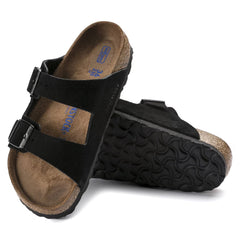Birkenstock Arizona BS Narrow Fit Women Black Suede Leather