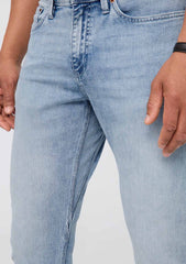 Duer Performance Denim Relaxed Taper Men Desert Stone Blue
