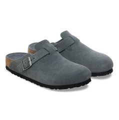 Birkenstock Boston Narrow Fit Women Basalt Gray Tonal