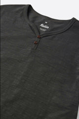 Katin Folk Henley Men Black Wash