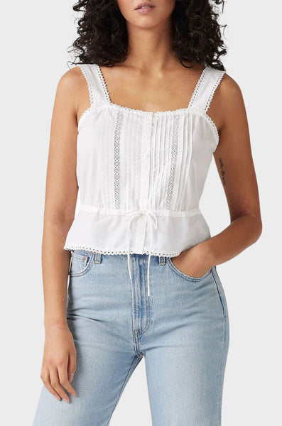 Levi's Brynnley SL Blouse Women Bright White