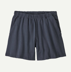 Patagonia Regenerative Organic Cotton Essential Short Women Smolder Blue