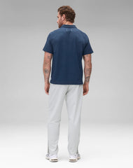 Reigning Champ Solotex Mesh Tiebreak Polo Men Maritime