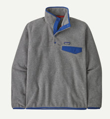 Patagonia LW Synchilla Snap-T P/O Men Nickel Clement Blue