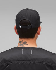 Reigning Champ Outfield Strapback Cap Black White
