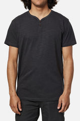 Katin Folk Henley Men Black Wash