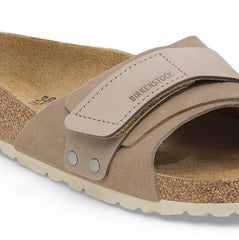 Birkenstock Oita Suede Nubuck Narrow Fit Women Taupe