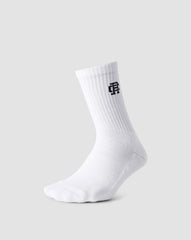 Reigning Champ Classic Mid Crew Sock Men White