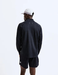 Reigning Champ Solotex Mesh Tiebreak Quarter Zip Men Navy