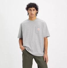 Levi's Workwear Tee Men Midtone Grey Heather