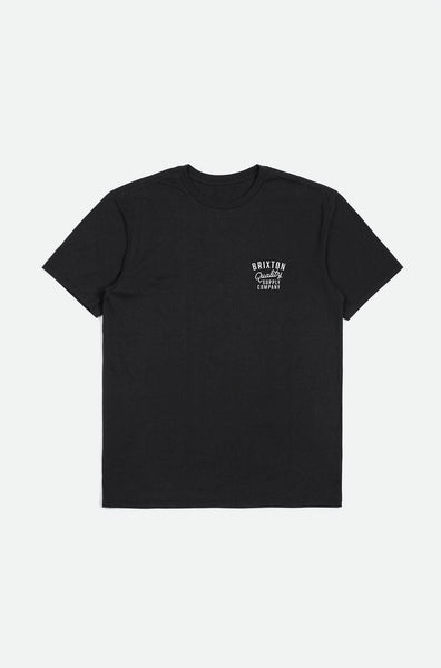 Brixton Hubal S/S Tailored Tee Men Black