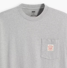 Levi's Workwear Tee Men Midtone Grey Heather