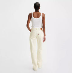 Levi's 501 ‘90s Women Ecru Booper No Damage