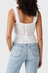 Levi's Brynnley SL Blouse Women Bright White