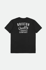 Brixton Hubal S/S Tailored Tee Men Black