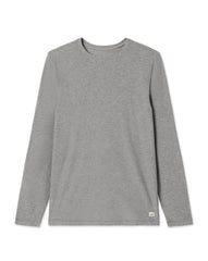 Vuori Strato Tech L/S Tee Men Heather Grey