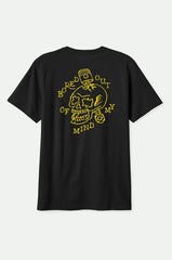 Brixton Daytona SS Standard Tee Men Black