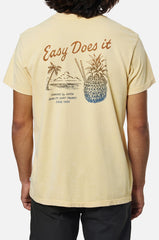 Katin Pina Tee Men Sun Yellow Sand Wash