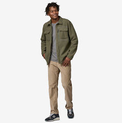 Patagonia Synch Fleece Shirt Jacket Men Basin Green