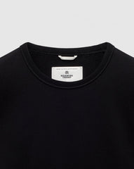 Reigning Champ Midweight Terry Slim Crewneck Men Black
