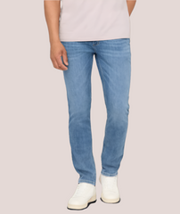 Duer Performance Denim Lite Slim Straight Men Slate Indigo