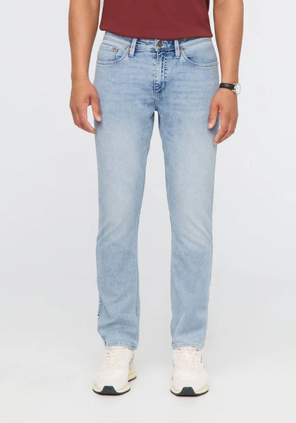 Duer Performance Denim Relaxed Taper Men Desert Stone Blue