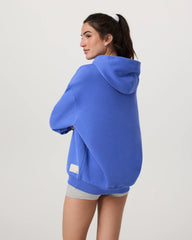 Vuori Restore Oversized Hoodie Women Bright Iris
