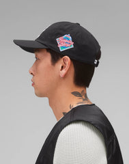 Reigning Champ Outfield Strapback Cap Black White