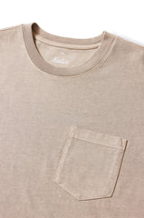 Katin Base Tee Men Vintage Khaki Pigment Dye