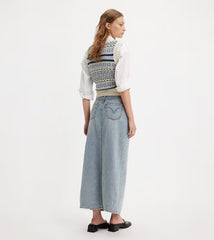 Levi's Ankle Column Skirt Women Please Hold