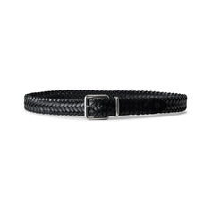 Reigning Champ Braided Leather Belt Men Black