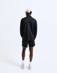 Reigning Champ Solotex Mesh Tiebreak Quarter Zip Men Navy