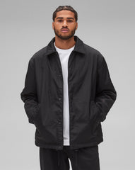 Reigning Champ Satin Nylon Coach’s Jacket Men Black