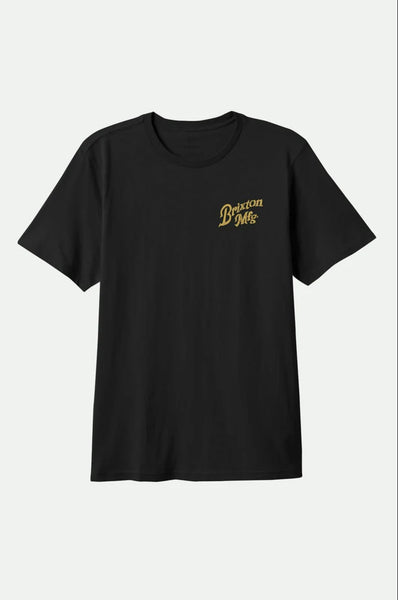 Brixton Rothwell SS Tailored Tee Men Black