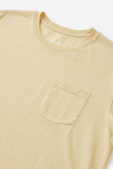 Katin Base Tee Men Sun Yellow Sand Wash