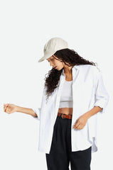 Brixton Sidney Oversized LS Women White