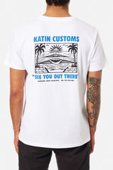 Katin Peaks Tee Men White