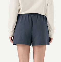 Patagonia Regenerative Organic Cotton Essential Short Women Smolder Blue