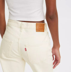 Levi's 501 ‘90s Women Ecru Booper No Damage