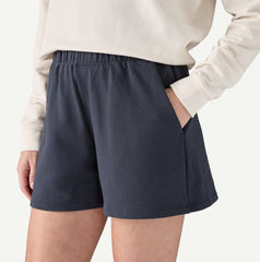 Patagonia Regenerative Organic Cotton Essential Short Women Smolder Blue