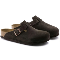 Birkenstock Boston BS Regular Fit Men Mocha