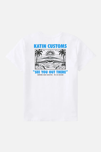 Katin Peaks Tee Men White