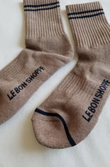 Le Bon Shoppe Boyfriend Socks Women Cocoa