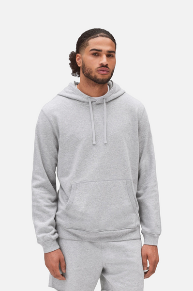 Reigning Champ Lightweight Terry Classic Hoodie Men Heather Grey