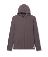 Vuori Strato Tech Hoodie Tee Men Huckleberry Heather