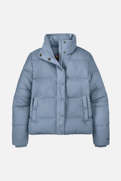 Patagonia Silent Down Jacket Women Barnacle Blue