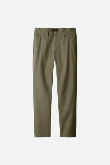 Brixton Choice Chino Taper Crossover Pant Men Military Olive