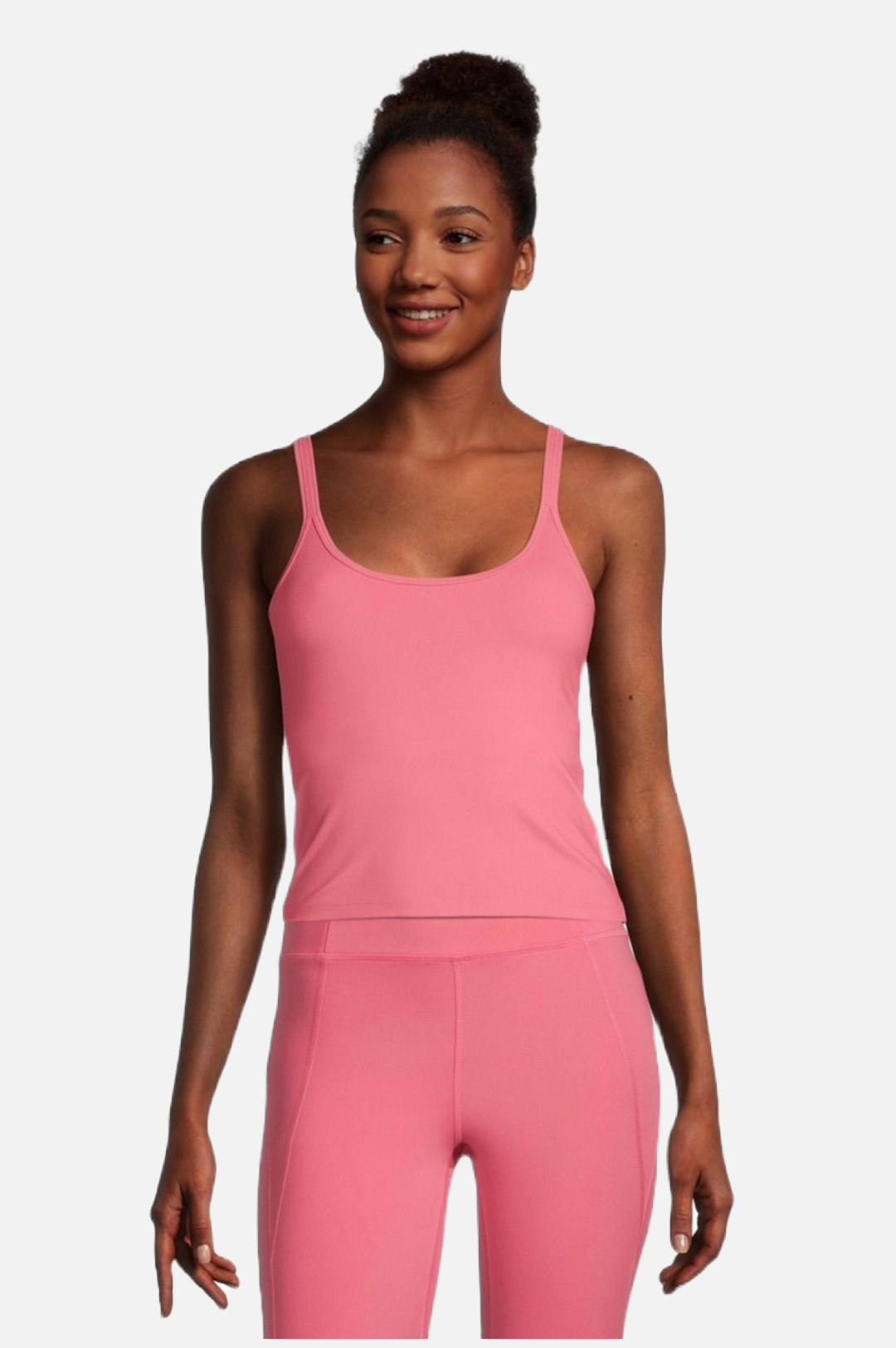 Girlfriend Collective Gemma Scoop Tank Women Camellia