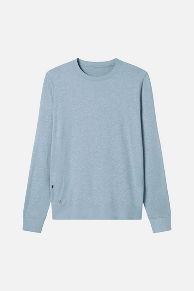 Vuori Ponto Performance Crew Men Flint Heather